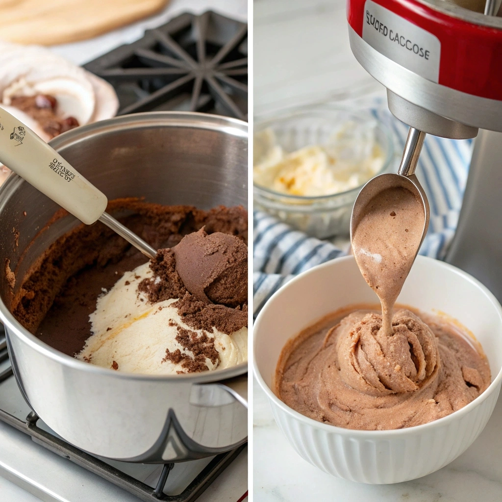 Homemade Chocolate Ice Cream Recipe You’ll Love 8 Step-by-step process of making chocolate ice cream