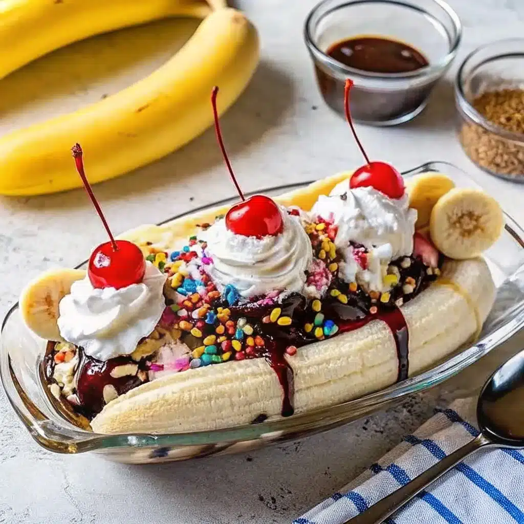 Banana Split Ice Cream: Ultimate Guide to a Classic Frozen Treat 1 Banana split ice cream in a dessert bowl
