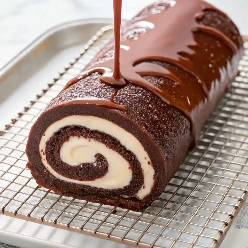 Ice Cream Cake Roll: A Classic Dessert You’ll Always Crave 8 preading ice cream on cake roll