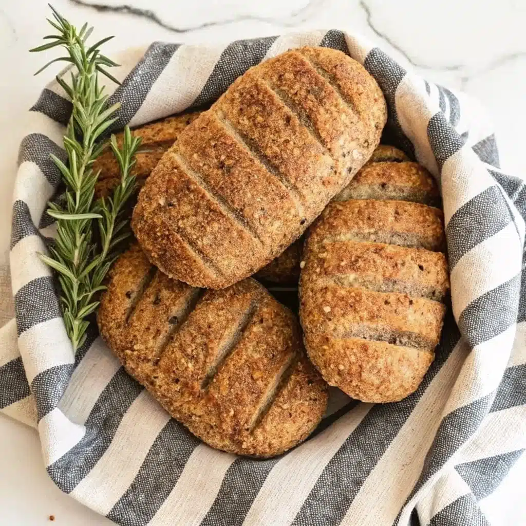keto-sourdough-bread-featured.jpg Keto sourdough bread rolls on table