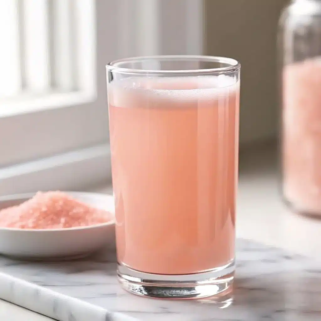 Homemade Mounjaro Pink Salt Drink (Easy Weight-Support Recipe) 1 homemade mounjaro recipe with pink salt detox drink
