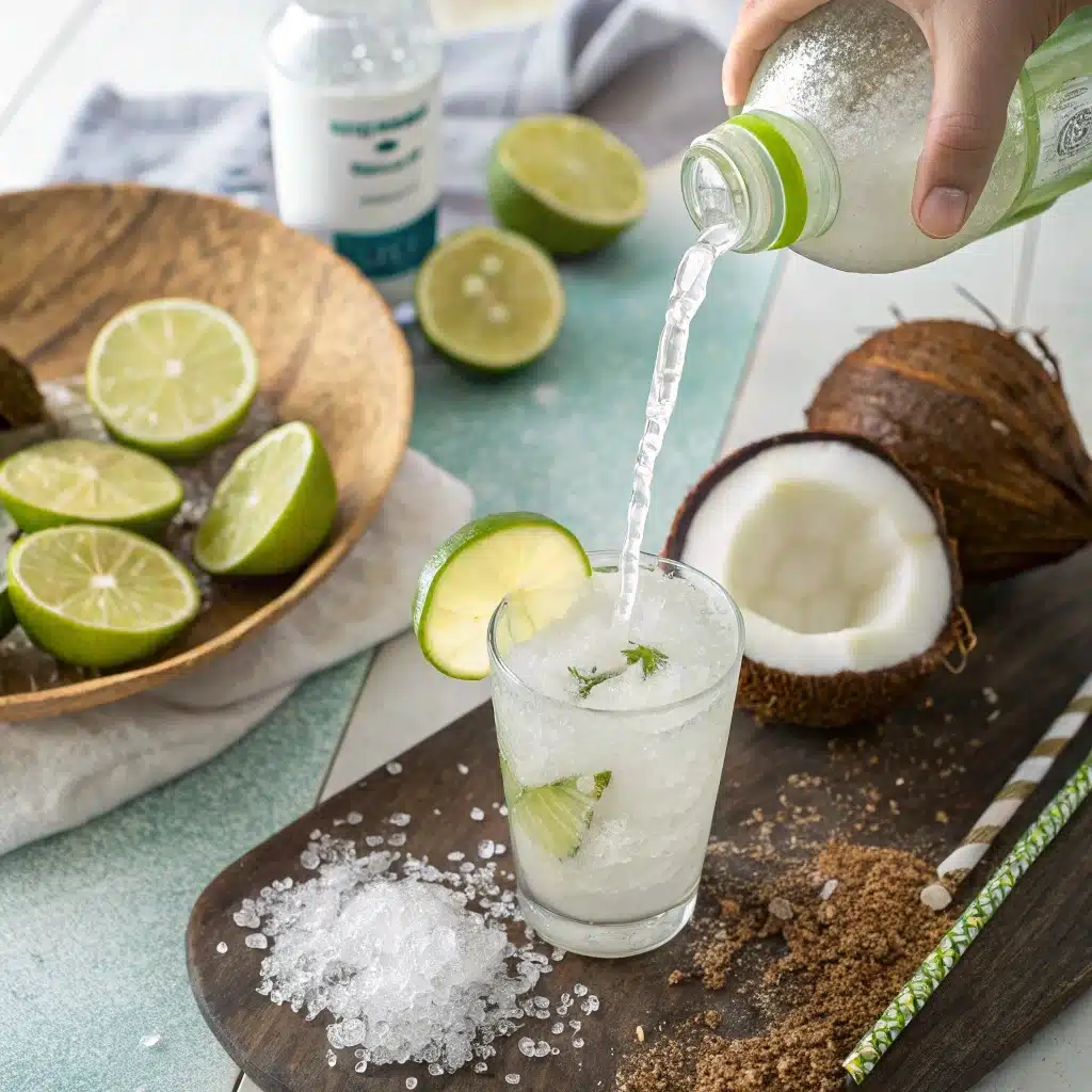 Coconut Water Mounjaro: Smart Hydration for Weight Loss Success 4 how to prepare coconut water Mounjaro drink