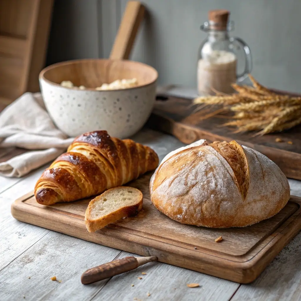 Croissant Sourdough Bread: A Buttery, Flaky Twist on a Classic Favorite 3 croissant sourdough bread recipe card