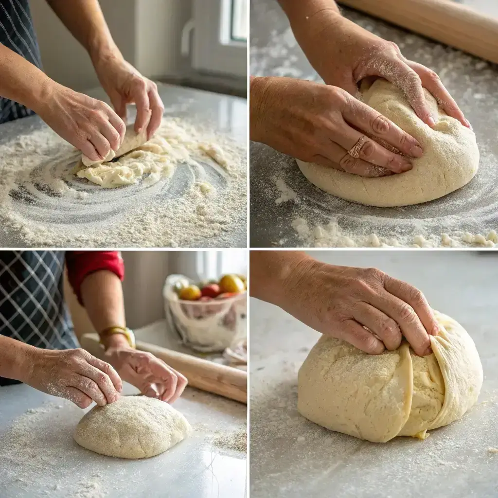 Calories in Sourdough Bread: What You Need to Know for Smarter Eating 4 shaping sourdough dough step