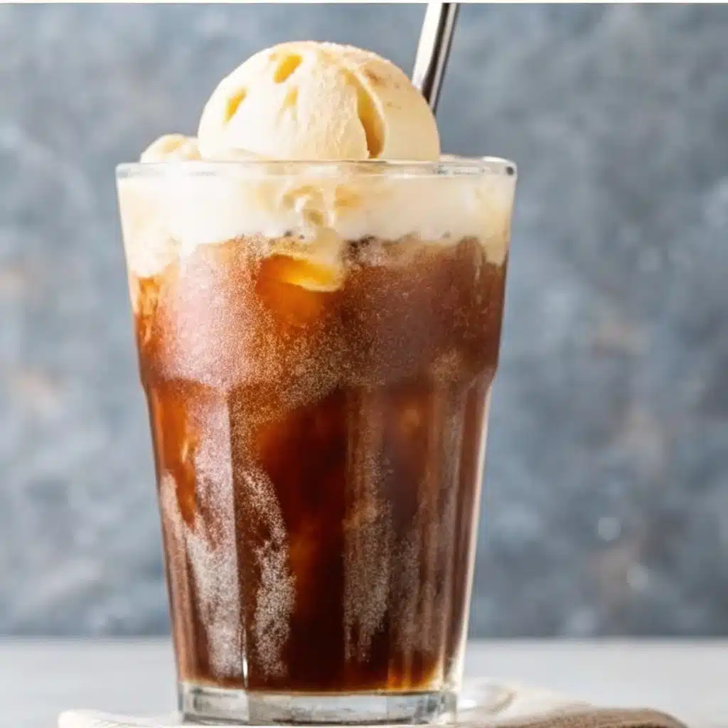 ice-cream-float-featured.jpg Ice cream float in vintage glass