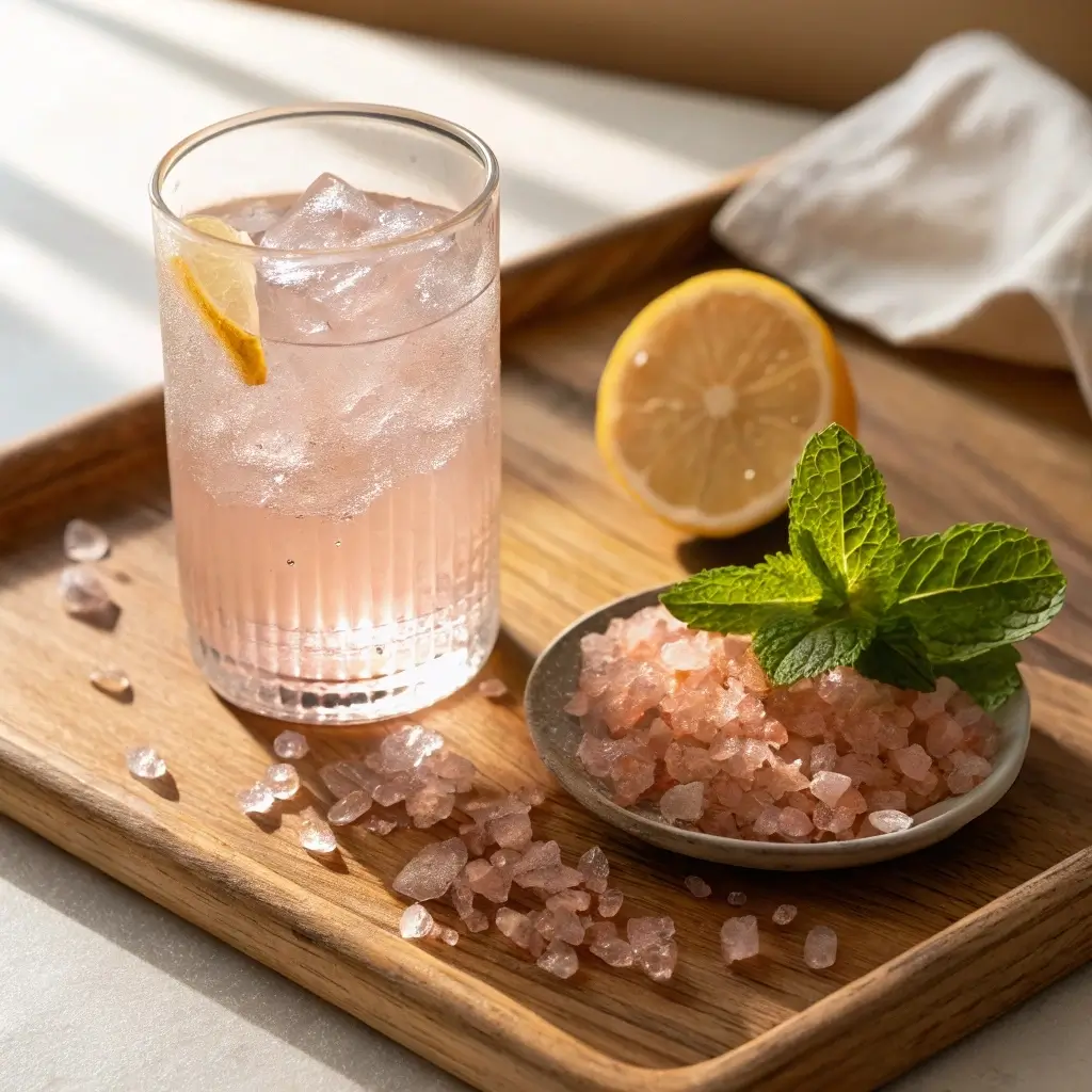 pink-salt-diet-recipe-serving.jpg served glass of pink salt detox water for weight loss