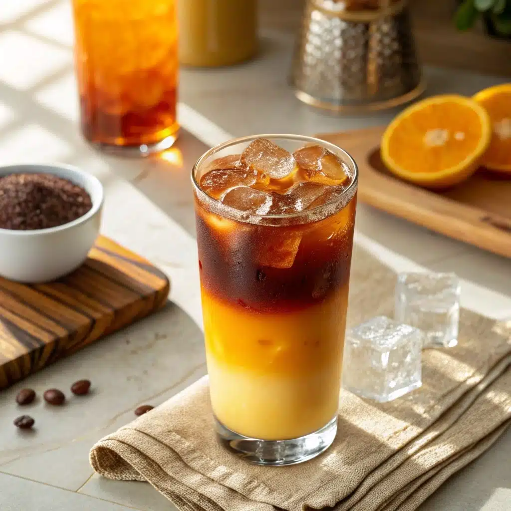 orange-coffee-featured.jpg orange coffee in clear glass over ice